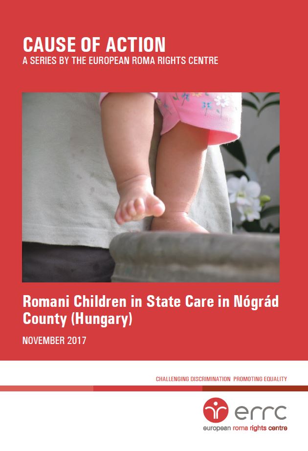 CAUSE OF ACTION. Romani Children in State Care in Nógrád County (Hungary) Cover Image