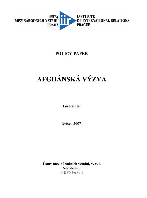 Afghánská výzva