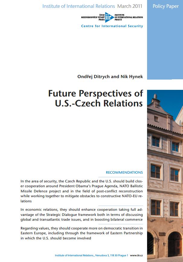 Future Perspectives of U.S.-Czech Relations Cover Image