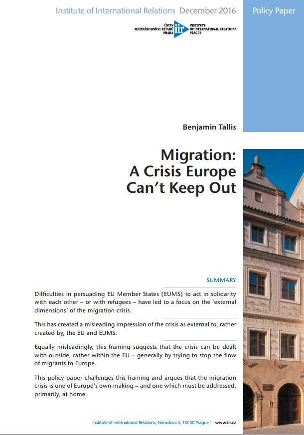 Migration: A Crisis Europe Can’t Keep Out Cover Image