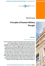 Principles of Russian Military Thought Cover Image