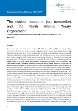 The nuclear weapons ban convention and the North Atlantic Treaty Organization Cover Image