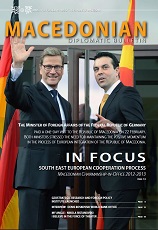 Macedonian Diplomatic Bulletin 2013/70 Cover Image