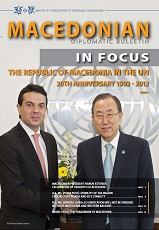 Macedonian Diplomatic Bulletin 2013/74 Cover Image