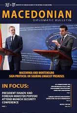 Macedonian Diplomatic Bulletin 2015/92 Cover Image