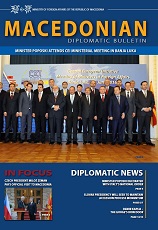 Macedonian Diplomatic Bulletin 2016/107 Cover Image