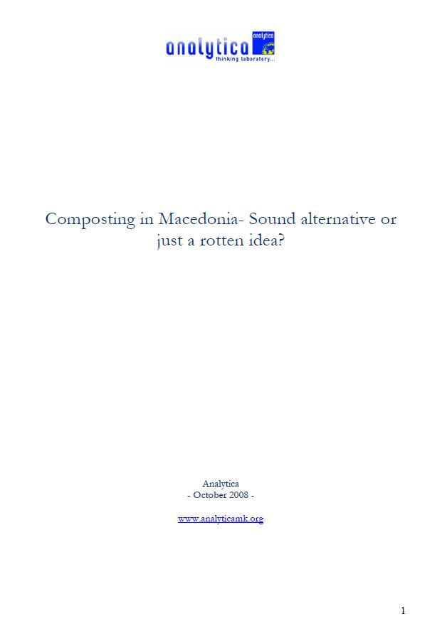 Composting in Macedonia – Sound Alternative or Just a Rotten Idea?