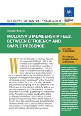 Moldova’s Membership Fees: Between Efficiency and Simple Presence