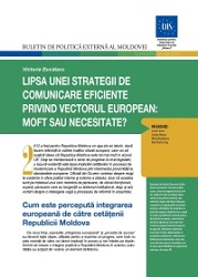 Lack of effective Communication Strategy on European Vector: Whim or Necessity? Cover Image