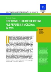 The Republic of Moldova Foreign Policy Objectives in 2013 Cover Image