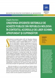 Increasing the Efficiency of Public Procurement in the Republic of Moldova in the Context of the Deep and Comprehensive Free Trade Agreement Cover Image