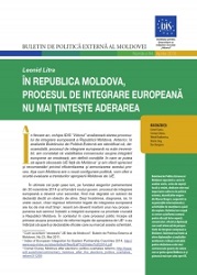 The Republic of Moldova’s European Integration Process - No Longer Targets Adherence