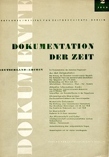 Dokumentation der Zeit 1949 / 02