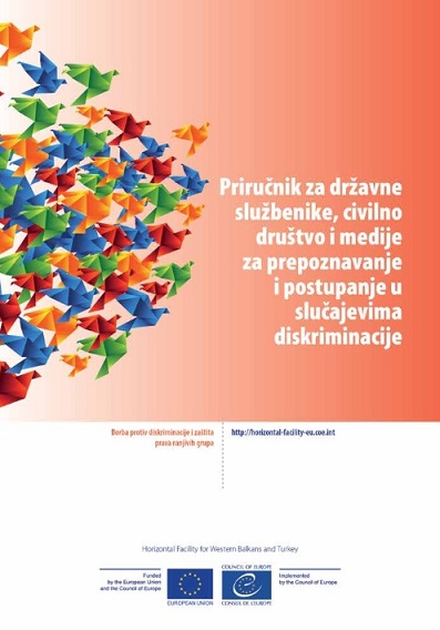 Handbook for Civil Servants, Civil Society and the Media for Recognition and Treatment of Discrimination Cases Cover Image
