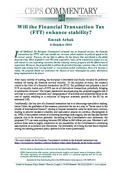Will the Financial Transaction Tax (FTT) enhance stability? Cover Image