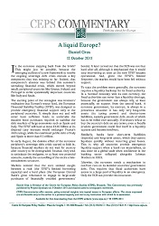 A liquid Europe? Cover Image