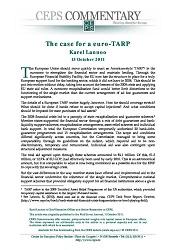 The case for a euro-TARP