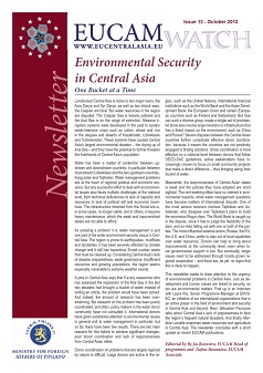 Environmental Security in Central Asia Cover Image