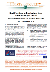 №73 Best Practices in Involuntary Loss of Nationality in the EU Cover Image