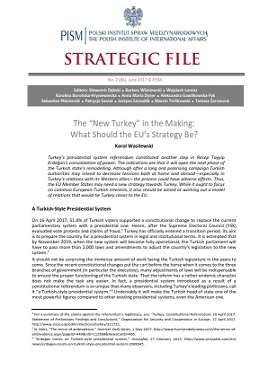 №86: The “New Turkey” in the Making: What Should the EU’s Strategy Be? Cover Image