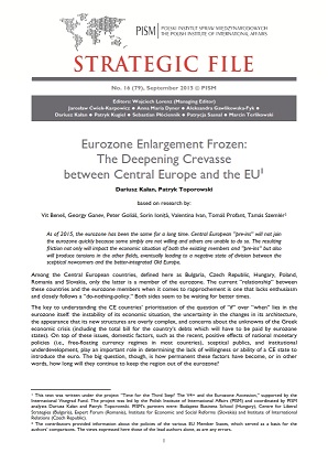 №79: Eurozone Enlargement Frozen: The Deepening Crevasse between Central Europe and the EU Cover Image