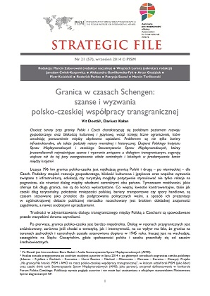 №57: Granica w czasach Schengen: szanse i wyzwania polsko-czeskiej współpracy transgranicznej