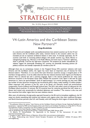 №52: V4–Latin America and the Caribbean States: New Partners?