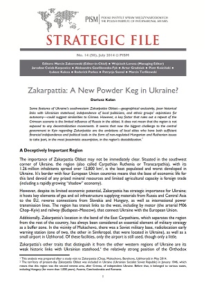 №50: Zakarpattia: A New Powder Keg in Ukraine? Cover Image