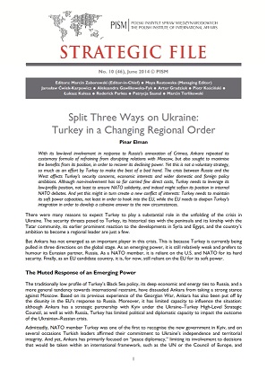 №46: Split Three Ways on Ukraine: Turkey in a Changing Regional Order