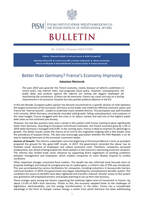 Better than Germany? France’s Economy Improving
