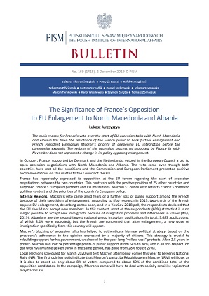 The Significance of France’s Opposition to EU Enlargement to North Macedonia and Albania Cover Image