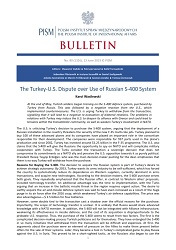 The Turkey-U.S. Dispute over Use of Russian S-400 System Cover Image