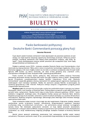 Fiasko bankowości politycznej: Deutsche Bank i Commerzbank porzucają plany fuzji