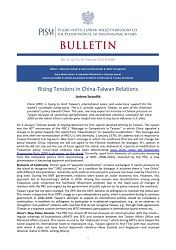 Rising Tensions in China-Taiwan Relations Cover Image