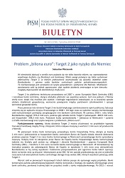 Problem „biliona euro”: Target 2 jako ryzyko dla Niemiec