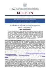 U.S. National Defense Strategy Commission Report Conclusions Cover Image