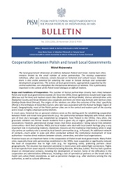 Cooperation between Polish and Israeli Local Governments