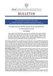 Perspectives on NATO’s Deterrence and Defence on the Eastern Flank Cover Image