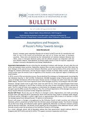 Assumptions and Prospects of Russia’s Policy Towards Georgia