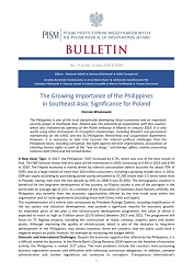The Growing Importance of the Philippines in Southeast Asia: Significance for Poland
