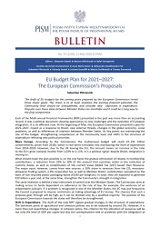 EU Budget Plan for 2021–2027: The European Commission’s Proposals