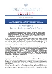 Macron Must Wait: Germany’s Caution towards Rapid EU Reform