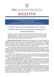 Decyzja Trybunału Sprawiedliwości UE w sprawie dwustronnych umów inwestycyjnych wewnątrz UE