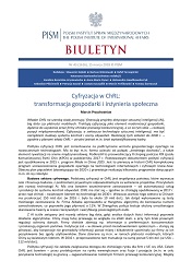 Cyfryzacja w ChRL: transformacja gospodarki i inżynieria społeczna