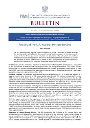 Results of the U.S. Nuclear Posture Review