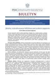 Ukraina: restrukturyzacja Naftohazu pod znakiem zapytania