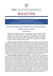 Kontrole na granicach wewnętrznych strefy Schengen: wyjątki stają się regułą