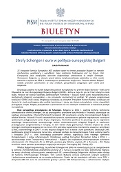 The Schengen Area and the Eurozone in Bulgaria’s European Policy