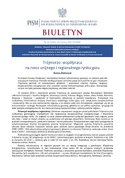 Three Seas Initiative: Benefits for Regional Gas Markets and the EU Cover Image
