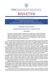 Polityka USA w NATO: zapowiedź kontynuacji i ryzyko zmian